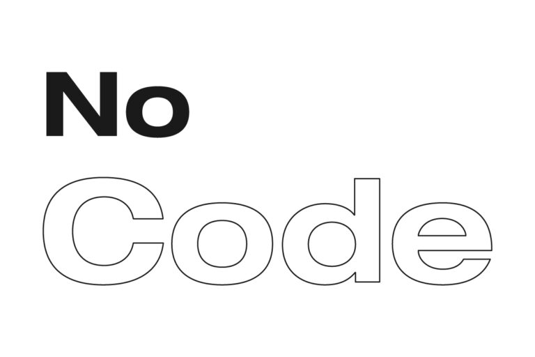 ¿Qué es el No Code?